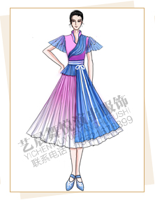 蒙古舞蹈服装定制，蒙古演出服装设计，蒙古表演服装厂家